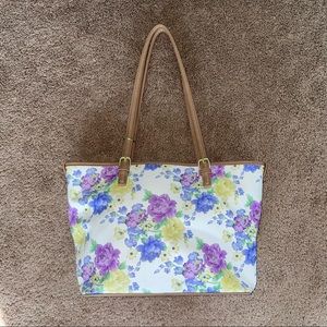 FLORAL SHOULDER BAG